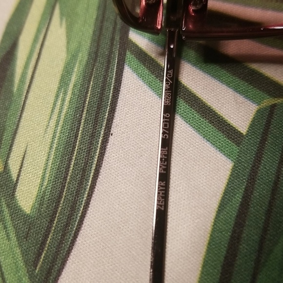 💕GARRETT LEIGHT💕 Zephyr Sunglasses ~ Plum Velvet Pink Blush Mirror Lens NWT - Picture 15 of 16